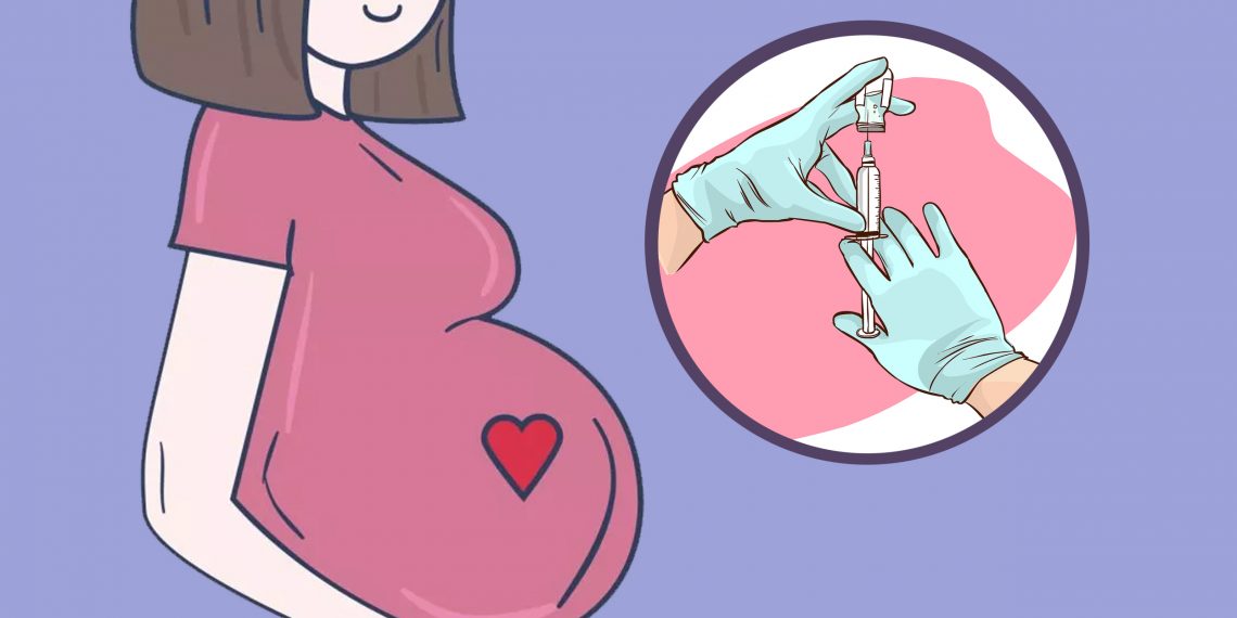 вакцина беременная рисунок