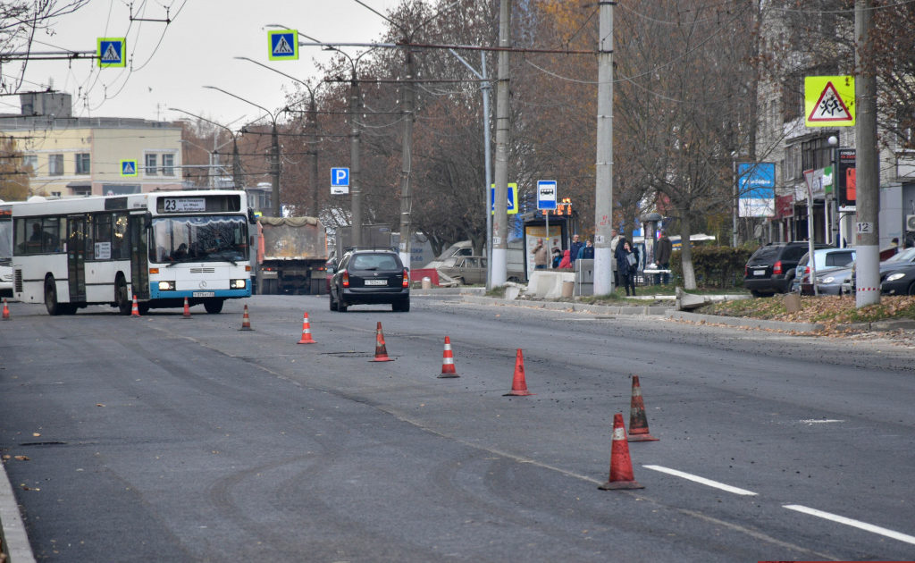 ремонт улицы Егорова