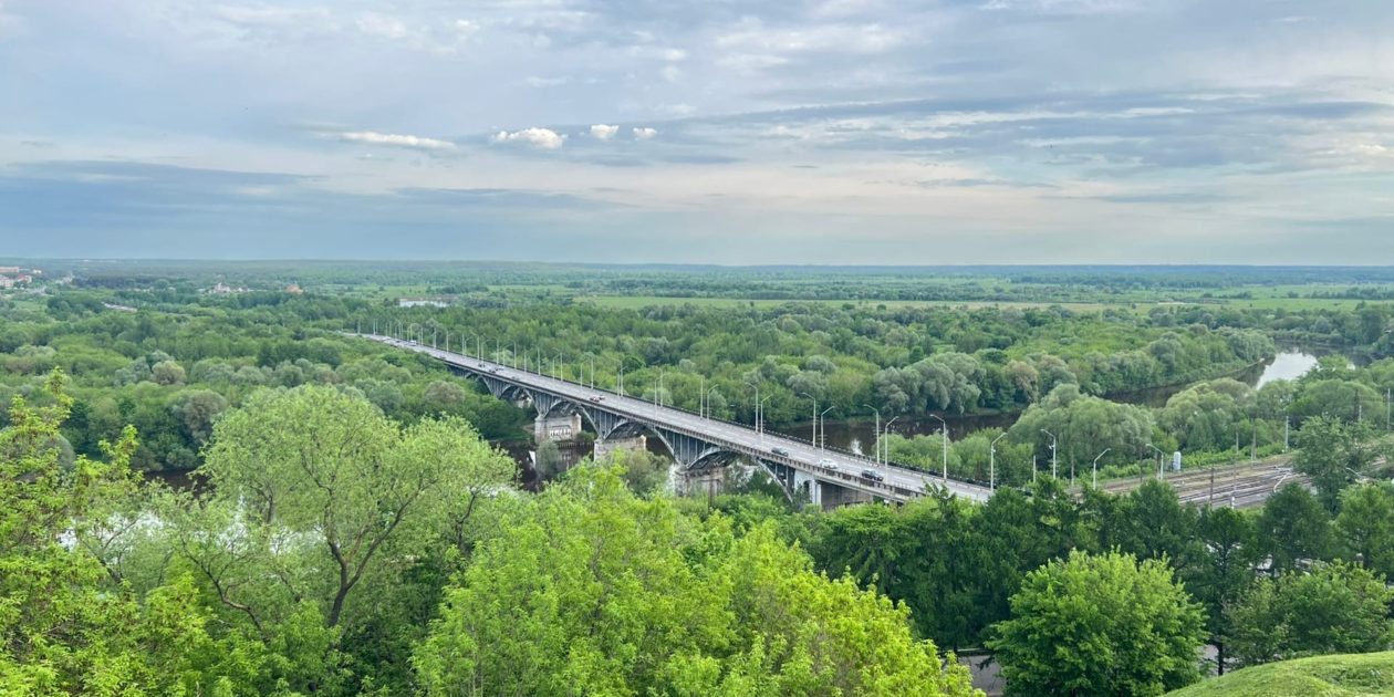 мост через Клязьму во Владимире